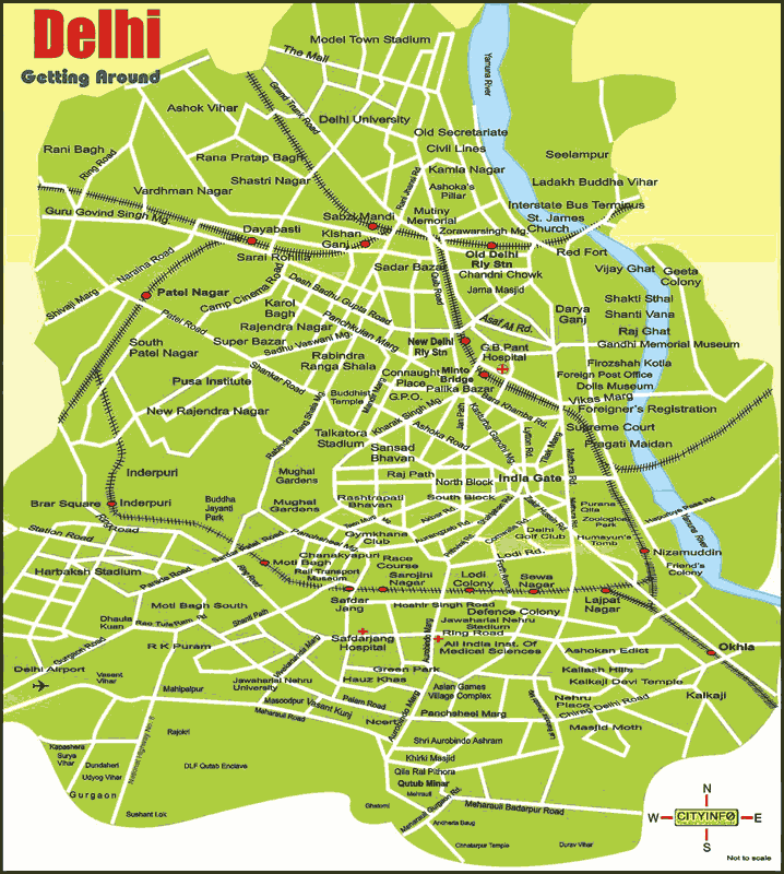 delhi city carte